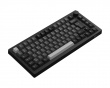 5075B Plus-S Black & Silver Trådløst Tastatur - Sort [V3 Cream Yellow Pro]