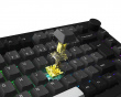 5075B Plus-S Black & Silver Trådløst Tastatur - Sort [V3 Cream Yellow Pro]