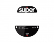 Glas Skates Type-S til Pulsar TenZ Signature Edition - Sort