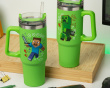 Minecraft Tumbler Cup 900ml - Grøn
