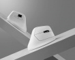 M5 8K Trådløs Ergonomisk Mus - Hvid