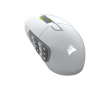Scimitar Elite Wireless SE MMO Gaming Mus - Hvid