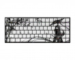 YING75 HE Forged Carbon Fiber Tastatur - Hvid [Gateron Nightfall]