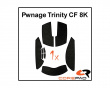 Soft Grips til Pwnage Trinity CF 8K - Sort