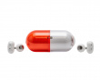Pill Trådløse In-Ear Hovedtelefoner - Rød