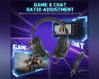 H16 Gaming Headset - Sort