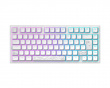 ALU81 Gaming Tastatur RGB - Terra Nostra [g3ms Moonstone] - Hvid