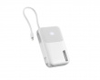 Tandem+ 20 000 mAh 30W USB-C & Lightning Power Bank - Hvid