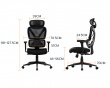 SpineX Core Ergonomisk Gamingstol - Sort