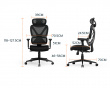 SpineX Core Ergonomisk Gamingstol - Sort