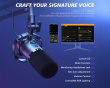 PD200XS - USB/XLR Dynamisk Mikrofon med Mikrofonarm - Sort