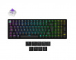 K4 HE QMK Tastatur [Gateron 2.0 Purple Magnetic Switch] - Sort