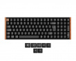 K4 HE SE QMK Trådløst Tastatur [Gateron 2.0 Purple Magnetic Switch] - Wood Black