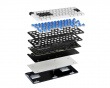 PCMK 3 HE 60 Magnetisk Tastatur ISO Nordisk - Hvid
