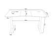 Arena Gaming Skrivebord - Medium - Pure Black