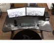 Arena Gaming Skrivebord - Large - Gunmetal Galaxy