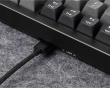 P1 Pro QMK ISO 75% Trådløst Mekanisk Tastatur [K Super Red] - Carbon Black