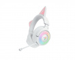 Kraken Kitty V3 PRO Trådløst Gaming Headset - Hvid