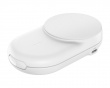 UltraCharge 2-i-1 Qi2 trådløs oplader - Hvid