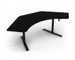 Arena Angelo Gaming Skrivebord - Pure Black