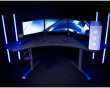 Arena Angelo Gaming Skrivebord - Gun Metal