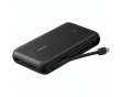 PD30W 20000 mAh Powerbank med integreret kabel