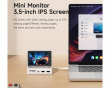 Mini Skærm 3,5