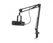 AM8T USB/XLR Dynamisk Mikrofon og Boom Arm - Sort