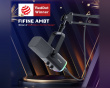 AM8T USB/XLR Dynamisk Mikrofon og Boom Arm - Sort