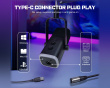 AM8T USB/XLR Dynamisk Mikrofon og Boom Arm - Sort