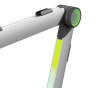 Aluminium Dynamisk RGB Mikrofonarm - Hvid