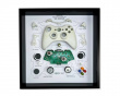 Retro Art Microsoft Xbox 360 Trådløs Controller Display - Hvid