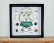 Retro Art Microsoft Xbox 360 Trådløs Controller Display - Hvid
