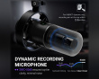 AmpliTank K688 USB/XLR Dynamisk Mikrofon - Sort