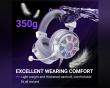 H19 Gaming Headset - Hvid