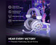H19 Gaming Headset - Hvid