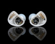 Gate IEM Hovedtelefoner med 3.5 mm Mikrofon - Hvid