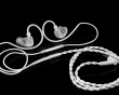 Gate IEM Hovedtelefoner med 3.5 mm Mikrofon - Hvid