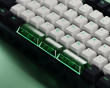 x Sikakeyb FORT 75 Limited Edition Magnetisk Tastatur - Grøn