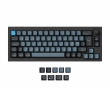 Q2 Pro Hotswap Knob ISO Tastatur - Sort [K Pro Banana]