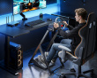 Sammenklappelig Racing Simulator Ratstand med Stolefastgørelsesspor