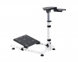 Racing Simulator Wheel Stand with Gear Shifter - LRS11 - Hvid