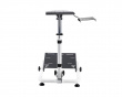 Racing Simulator Wheel Stand with Gear Shifter - LRS11 - Hvid