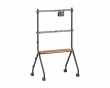 Easel Studio Mobilt TV-stativ med hjul – Sort