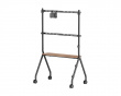 Easel Studio Mobilt TV-stativ med hjul – Sort