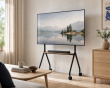 Easel Studio Mobilt TV-stativ med hjul – Sort