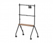 Easel Studio Mobilt TV-stativ med hjul – Sort