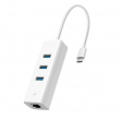 UE330C USB Type-C 3-Port Hub & Gigabit Ethernet Adapter