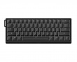 60HE V2 Tastatur - ANSI Split Spacebar - Black Aluminium