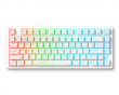 Jet 75 E-sport Tastatur - White Topographic [Kailh Magnetic God Switch]
